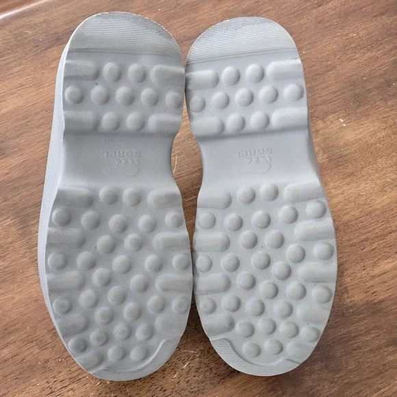 Sorel Caribou Clog Sz 7 Gray Platform Slip On EVA Chunky Minimal Mule 2048701 - Picture 14 of 14